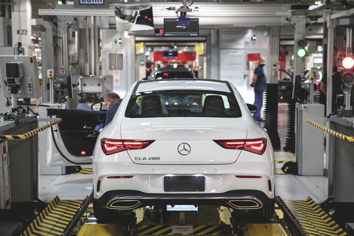 A kecskeméti Mercedes-gyár jövőjéről az igazgató beszélt Fotó: Illusztráció/MW-archív