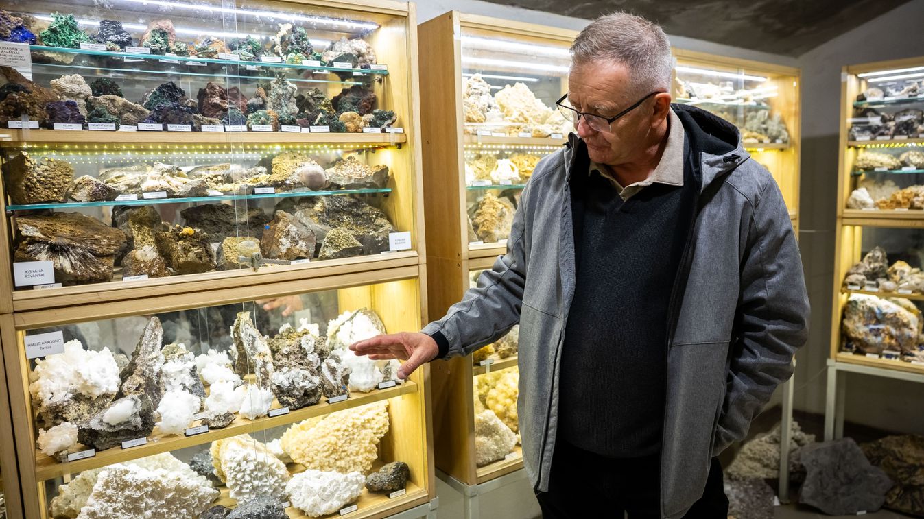 A világon egyedülálló új ásványfajt fedezett fel a siófoki gyűjtő.