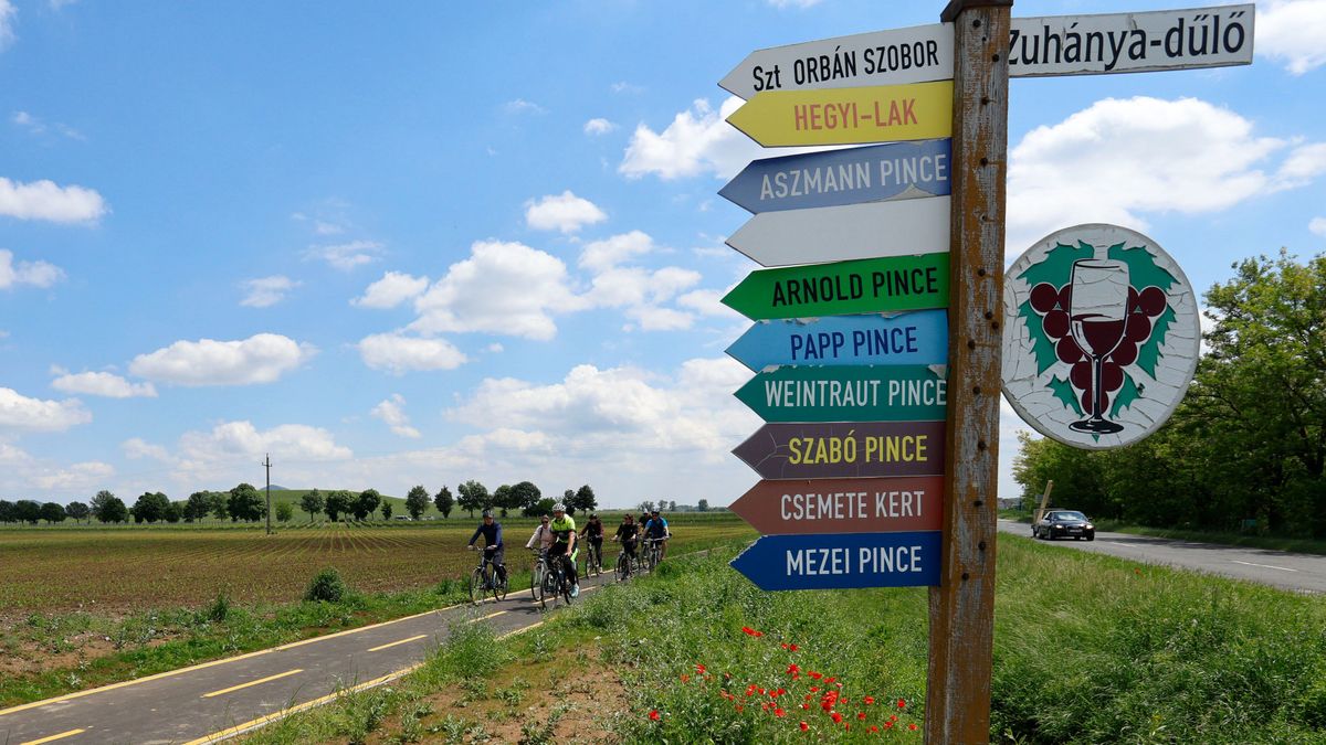 Gyönyörű tájakon vezet a kerékpárút Fotó: Kőrös-Party Kft.