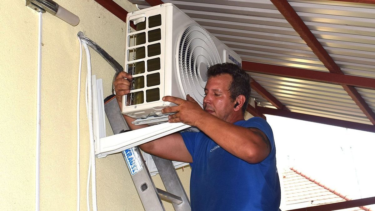 Nem kerülhet akárhova a klíma Fotó: MW Archívum