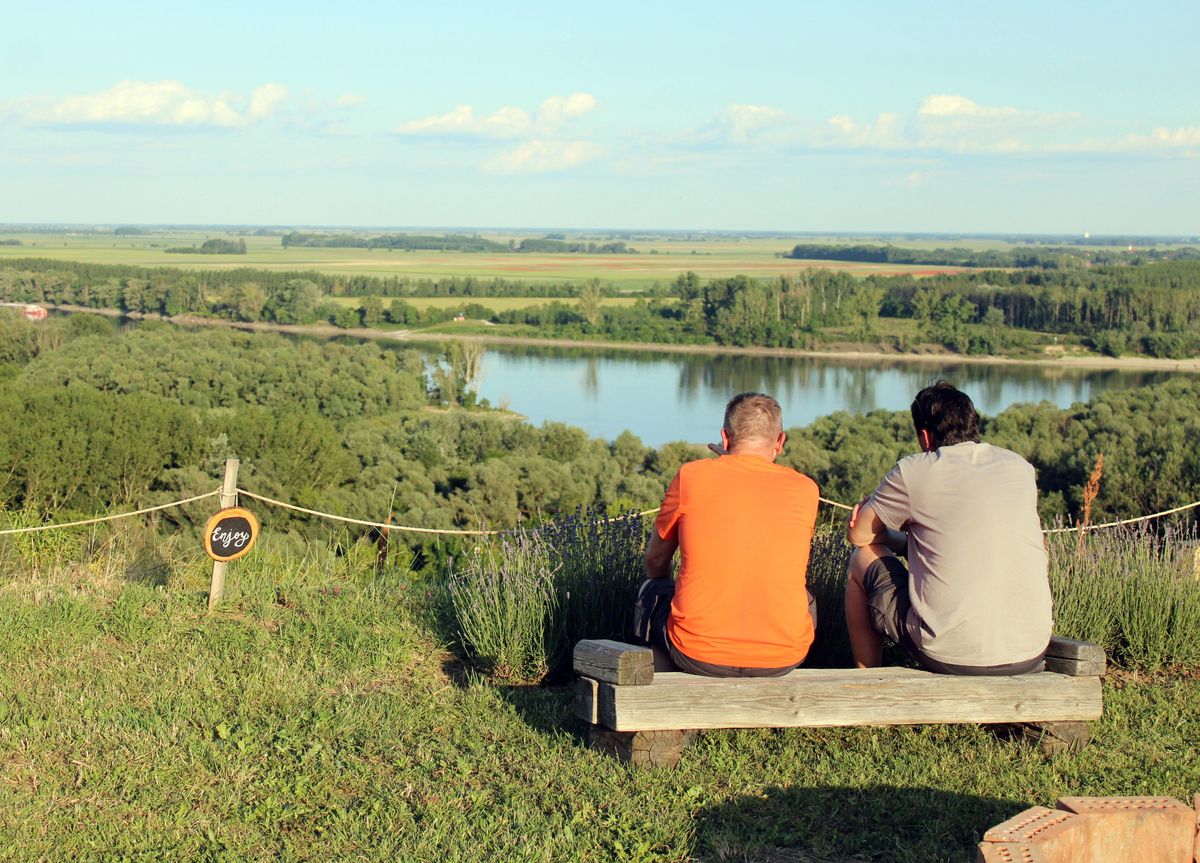 A dunai panoráma teszi teljessé az élményt Fotó: Molnár Gyula
