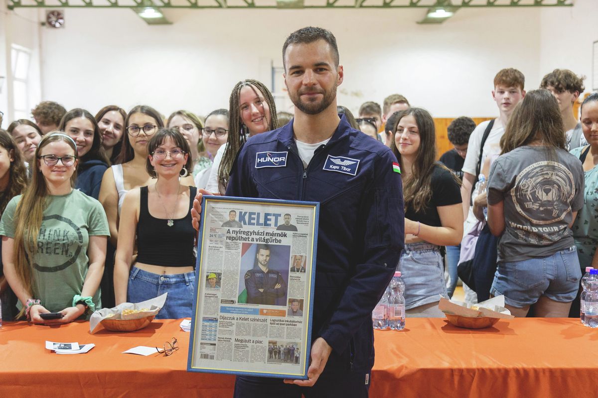 Kapu Tibor űrhajós Forrás: MW