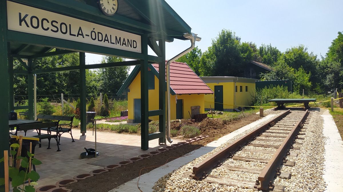 Vonat már nem jár, de a Dalmandi Vasútbarát Nap résztvevőit minden évben várják (Beküldött fotó)