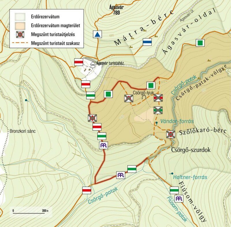 Íme a módosított útvonalak térképe Forrás: MTSZ