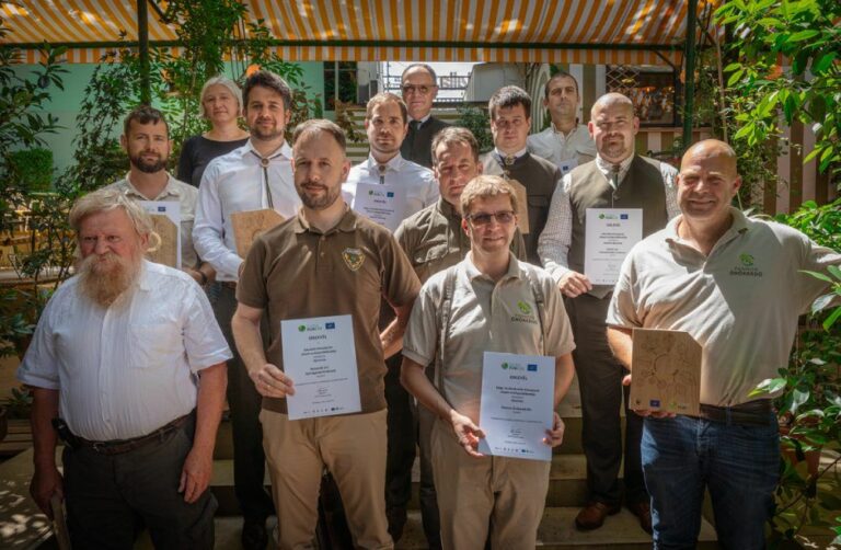 A Klímabarát Erdőgazdálkodó Díj elismertjei Forrás: WWF