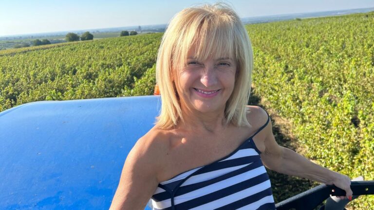 Nyilas Ilona szerint az eső kellett, a jégeső nem hiányzott Fotó: Sike Sándor / Forrás: beküldött