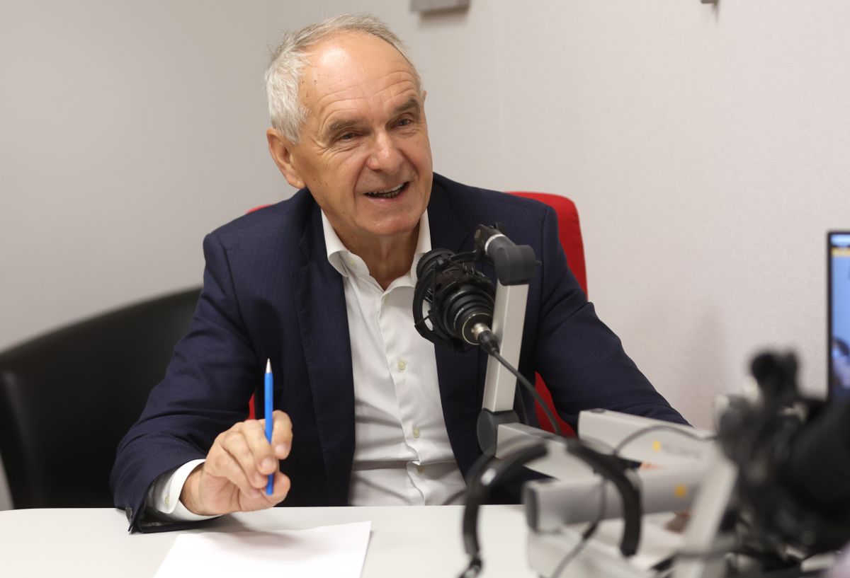 Szita Károly a Magyar Nemzetnek adott interjút Fotó: Lang Róbert