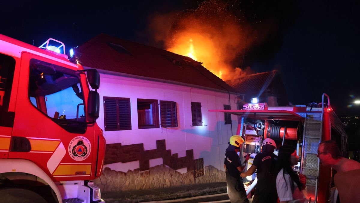 Tűz ütött ki csütörtök este a fényfesztivál egyik helyszínétől nem messze