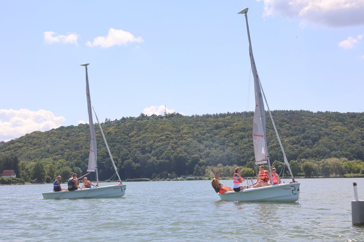 Minden évben hatalmas élményt nyújt a Vitorlás Tábor. Fotó: Löffler Péter