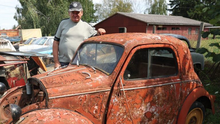 Autócsodák a betonon: a világháborús verdák különösen szíve csücskei Fotó: Lang Róbert