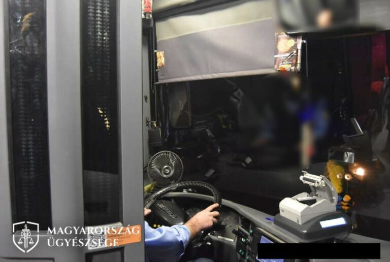 A buszsofőr végül megállította a járatot