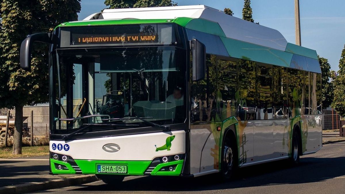 A Szent István Napok ideje alatt az 1-es vonalon ingyen lehet buszozni Pakson Forrás: TEOL archív