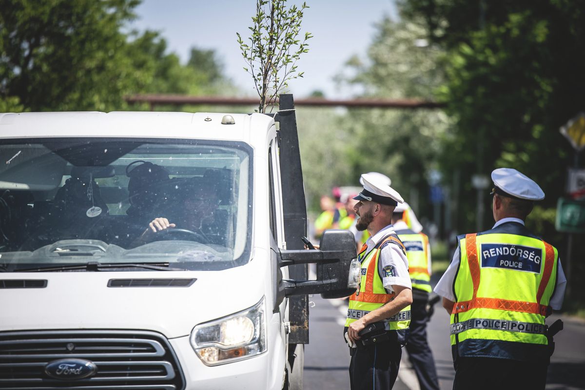Ittas vezetőt kapcsoltak le a rendőrök (illusztráció) Fotó: MW
