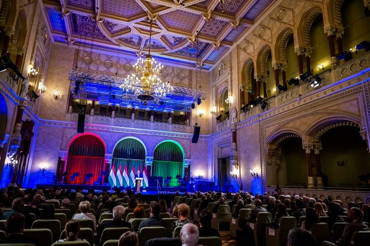 Az államalapító Szent István ünnepe alkalmából, Budapesten a Pesti Vigadóban kiváló gazdálkodókat tüntettek ki, köztük több Tolna vármegyei szakembert Fotó: AM Sajóiroda/Pelsőczy Csaba