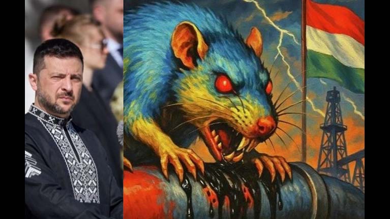 Ukrán patkányok támadnak Magyarországra