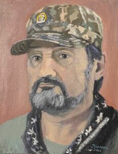 - Kós Zoltán portréja - Ripszon István bácskai festőművész alkotása