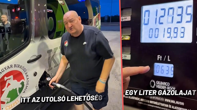 Németh Szilárd büszkén kiposztolta, hogy drágábban tankolja tele a birkózók kisbuszát itthon, mintha Romániában tenné