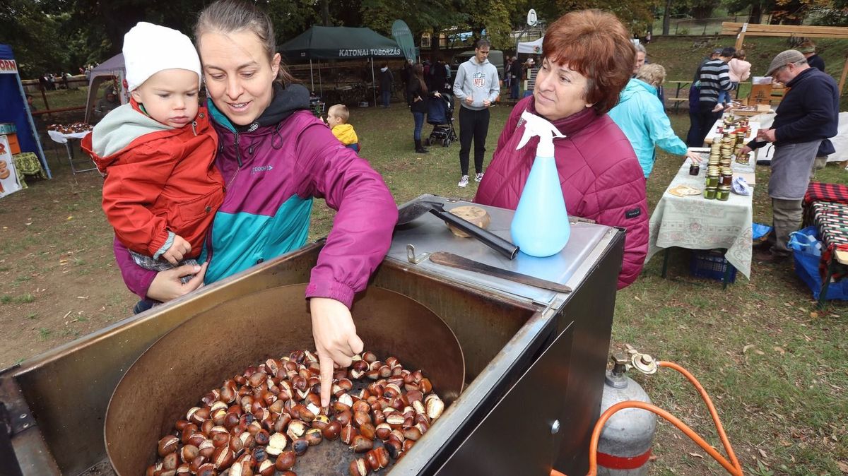 Minden évben sokan látogatnak ki a Gesztenye Fesztiválra. Fotó: Laufer László