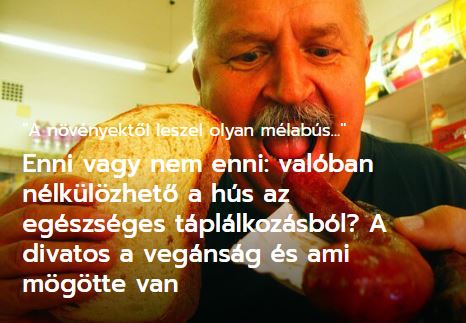 "Nem szabad elfeledkeznünk arról, hogy a húsfélék közötti különbségek igenis számítanak."