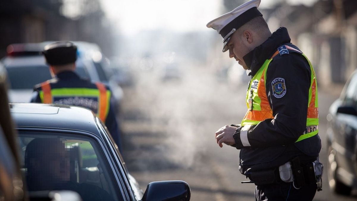 Ittas sofőrt fogtak Eger és Bélapátfalva között Forrás: Huszár Márk / Heol.hu