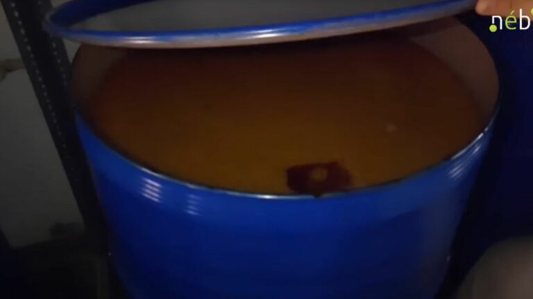 "A vállalkozó elmondása szerint a tárolókban méz volt..."