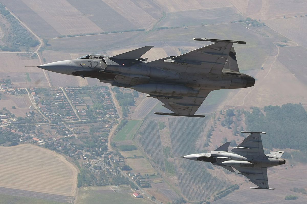 Vadászrepülőt láttak Pécs felett – képünk illusztráció Fotó: MW