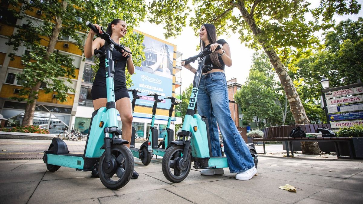 Rengeteg rollerbaleset történik megyénkben is a felelőtlen használat miatt Fotó: Bencsik Adam