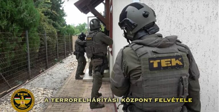 Nagy erőkkel érkeztek Tiszafüredre: lőfegyver is volt a férfinél Fotó: police