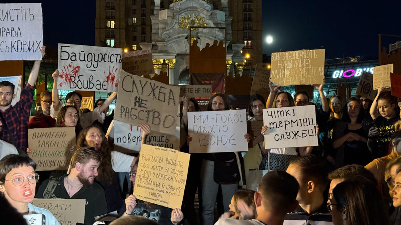 "Legutóbb július végén tartottak demonstrációt Kijevben és több ukrajnai nagyvárosban..."