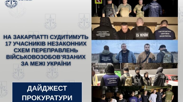 A nyomozásokat az ungvári, munkácsi, huszti, beregszászi és técsői rendőrkapitányság végezte, a felügyeletet az illetékes ügyészségek látták el.