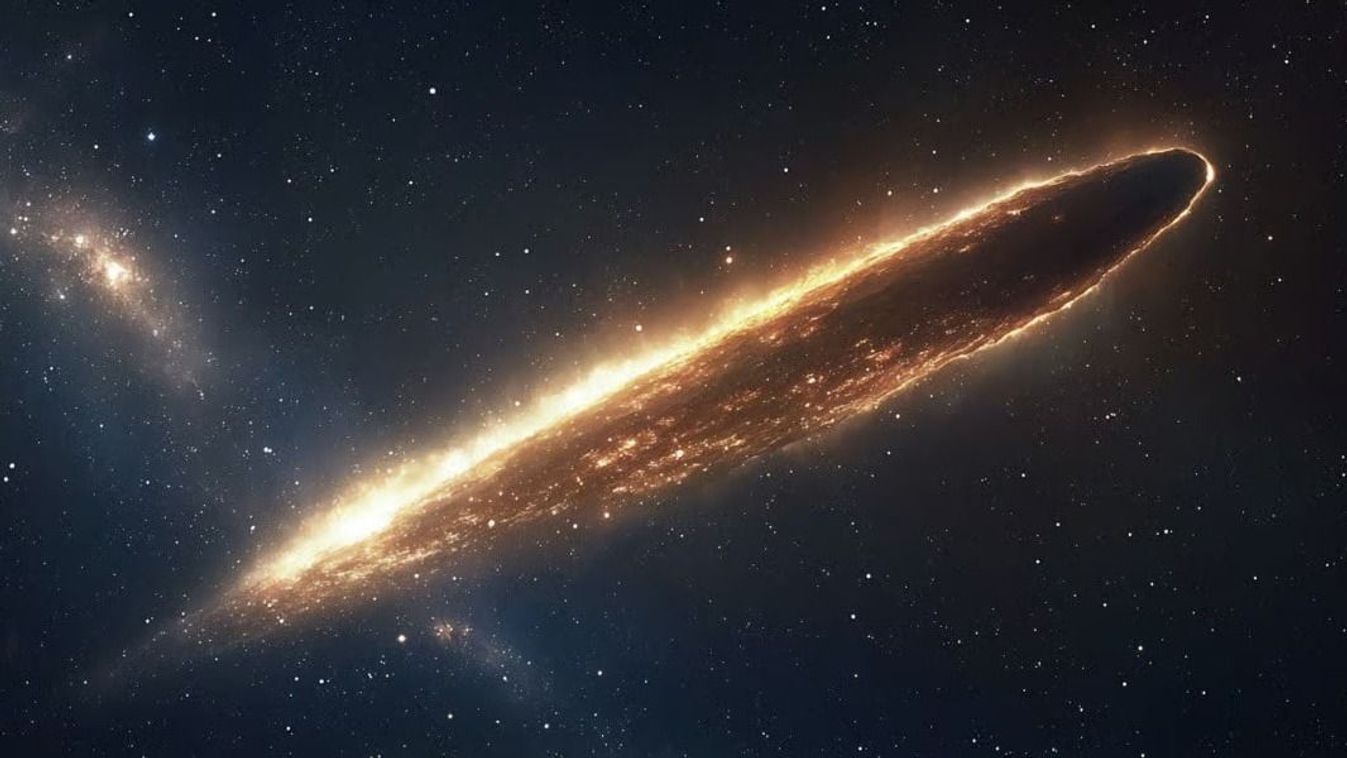 A 31/ATLAS csillagközi objektum körül egyre nagyobb a rejtély Forrás: Magyar Nemzet/Futura Sciences