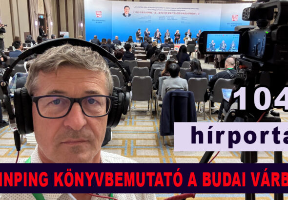 Xi Jinping könyvbemutató a Budai Várban