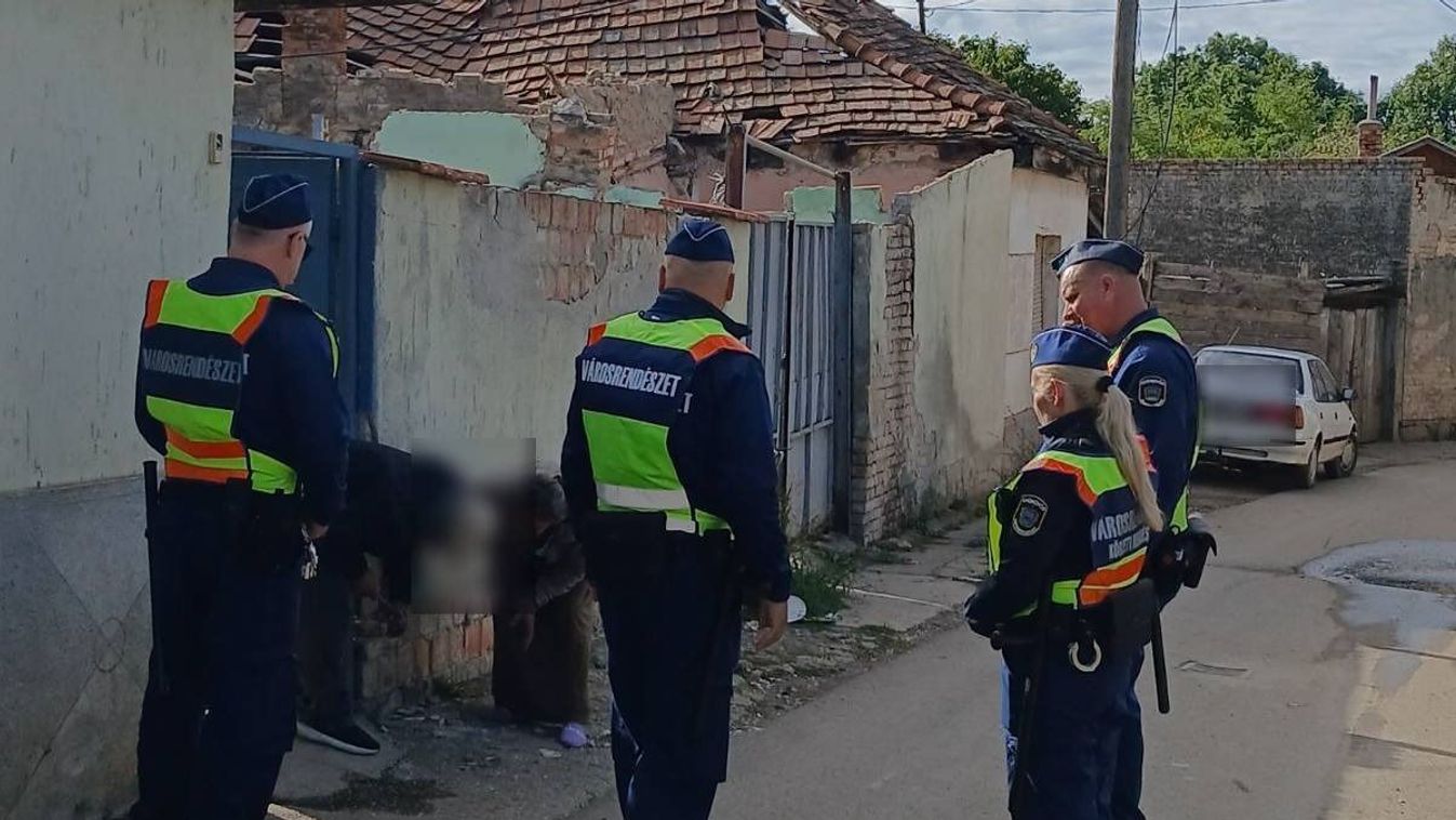 A gyöngyösi városrendészet Durandán akciózott Forrás: Városrendészet Gyöngyös / Facebook