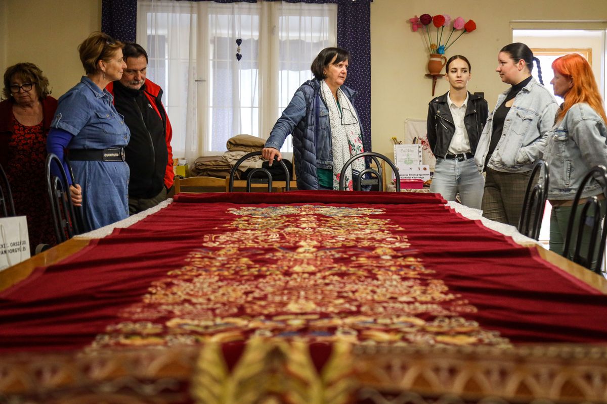 A népművészet a jelenben is élő örökség: közösen születnek új alkotások Fotó: Nagy Balázs