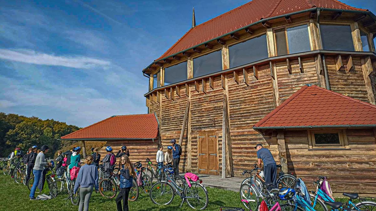 Református gyerekek bicikliztek egy jót az Őrségben Fotó: VN/Anduska Veronika