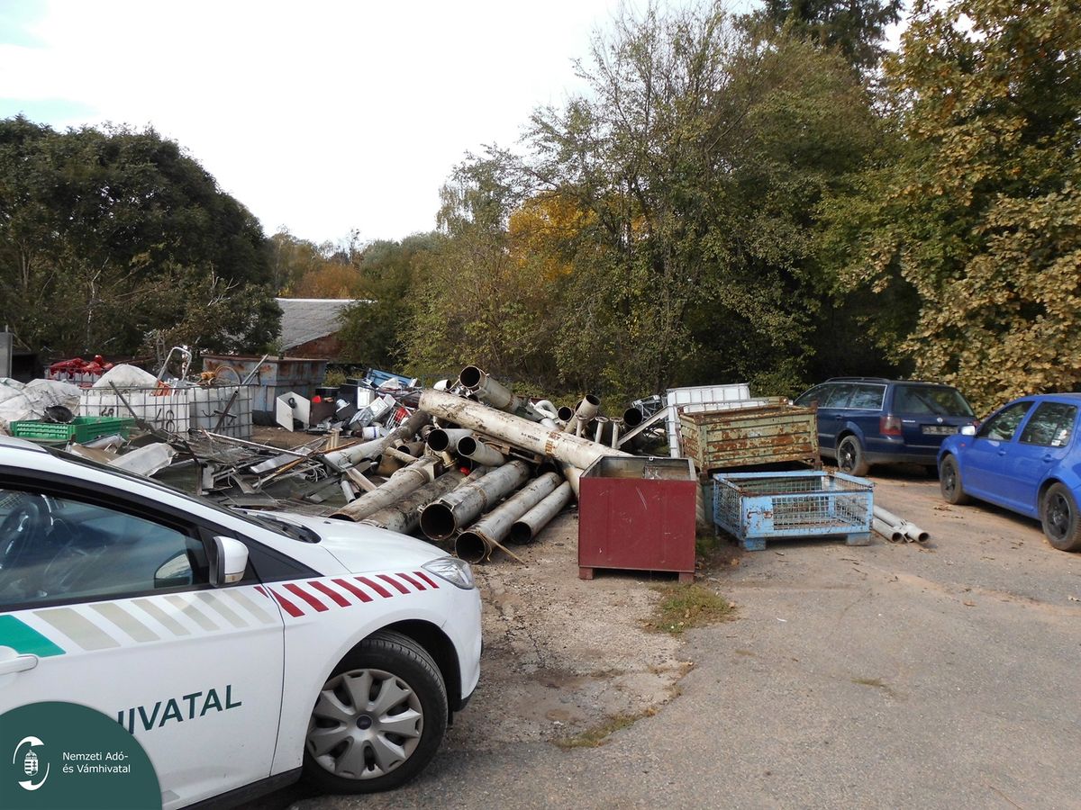 Illegális fémhulladékkal üzletelt a szentgotthárdi férfi Forrás: NAV