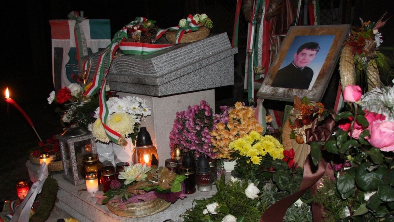 Szögi Lajos tragikus halála örök mementó Fotó: MW-archív