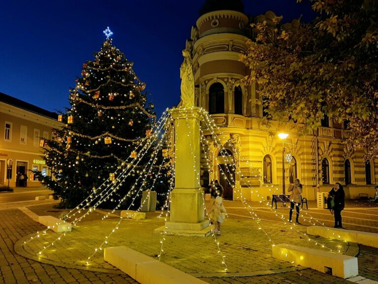 Tavaly is gyönyörű adventi díszítés volt Siklóson Fotó: Györkő Zsombor