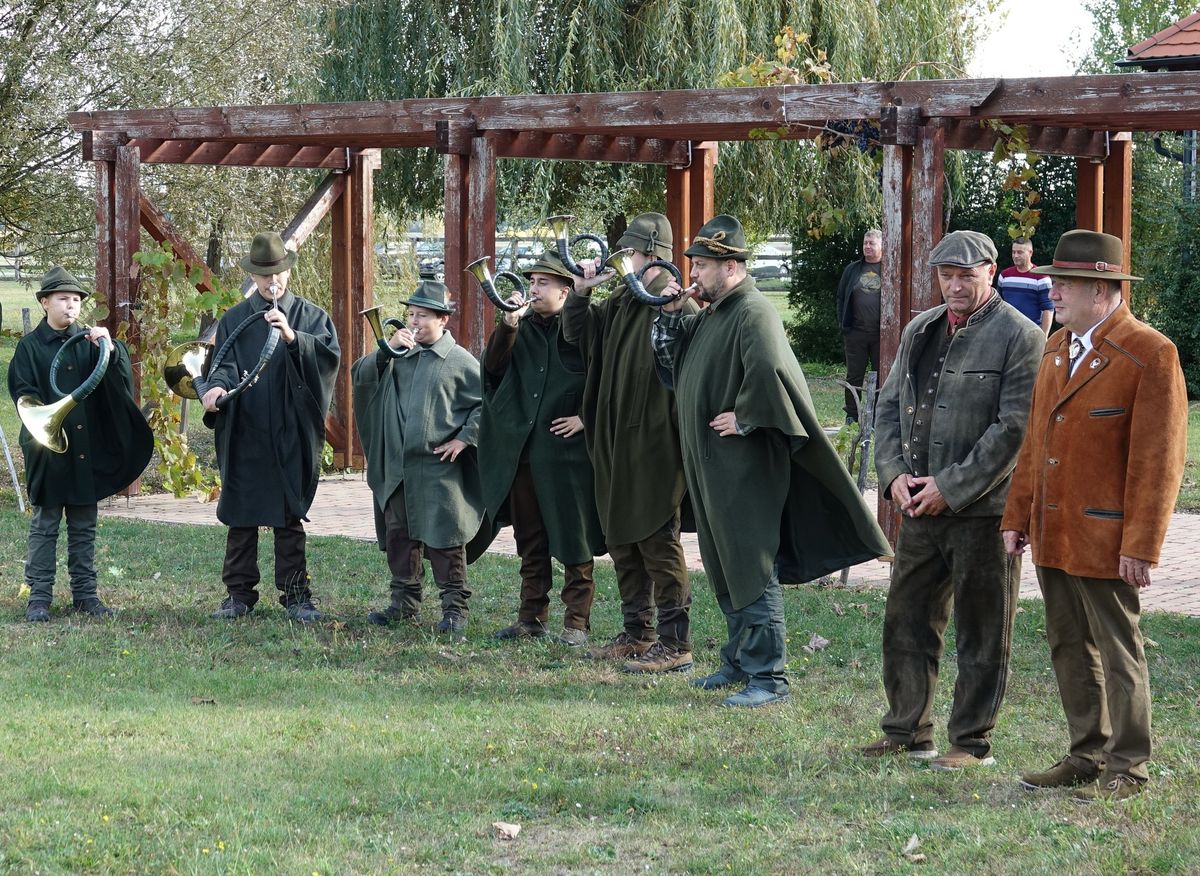 Trófeaszemle az Ormánságban. Fotó: Poth Sándor