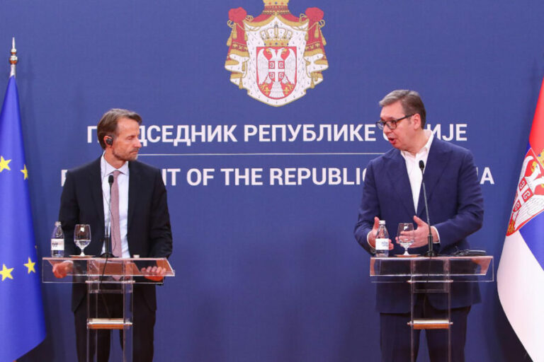 Aleksandar Vučić, Andreas von Beckerat Fotó: Milica Vučković/FoNet