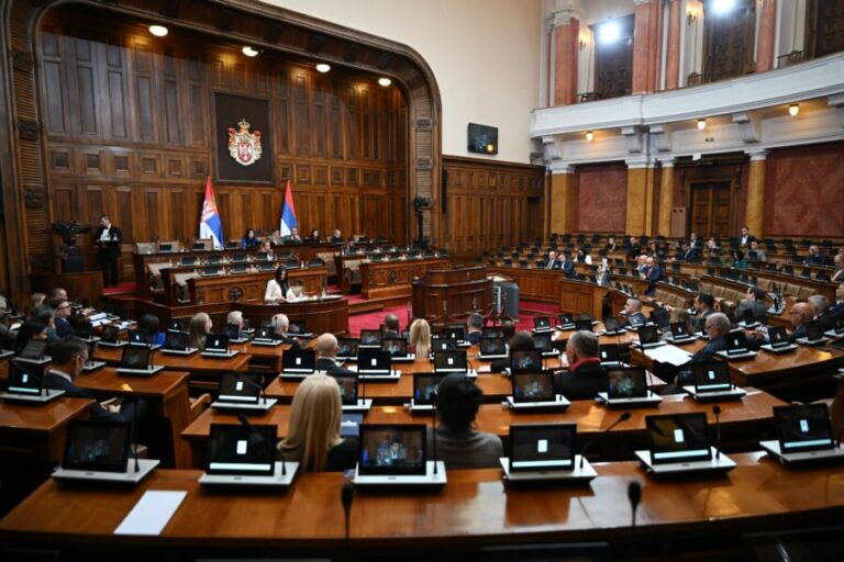 Fotó: BETAPHOTO/Szerb Nemzetgyűlés/Pedja Vuckovic