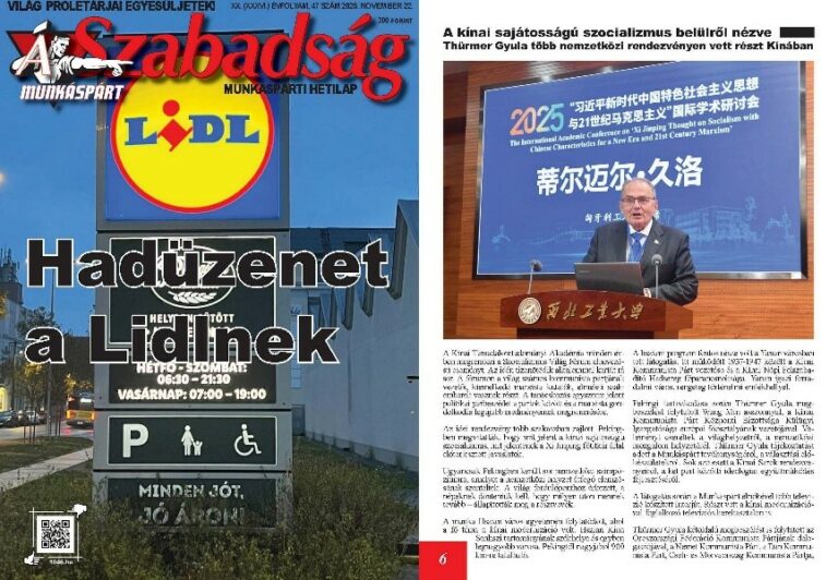 Hadüzenet a Lidlnek