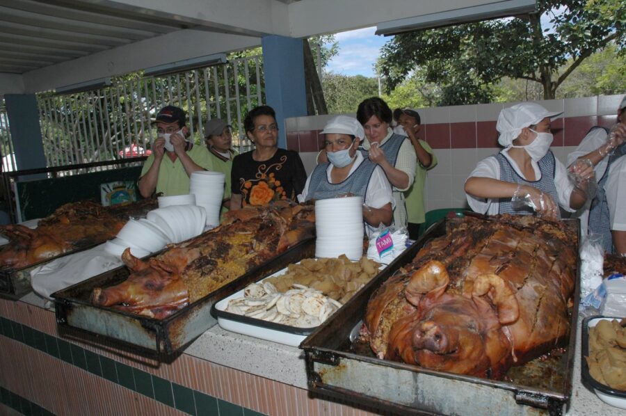 Sült malac; Fotó: El Tiempo / Zuma Press / Profimedia