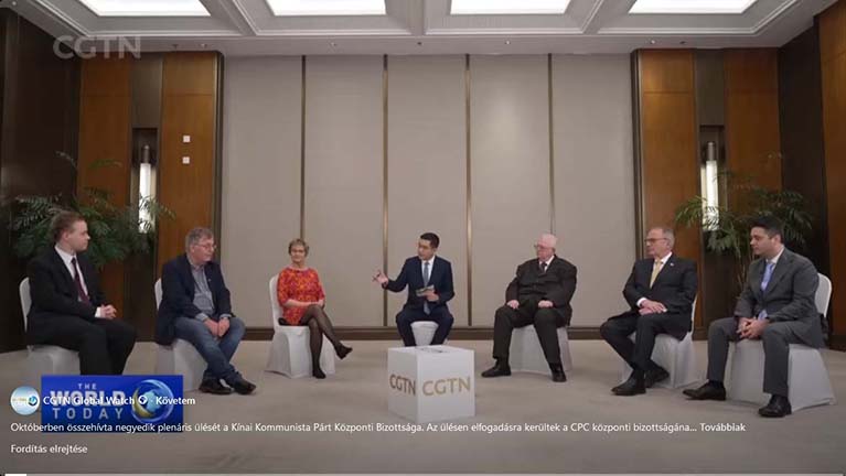 Nemzetközi kerekasztal az új kínai ötéves tervről Thürmer Gyula részvételével