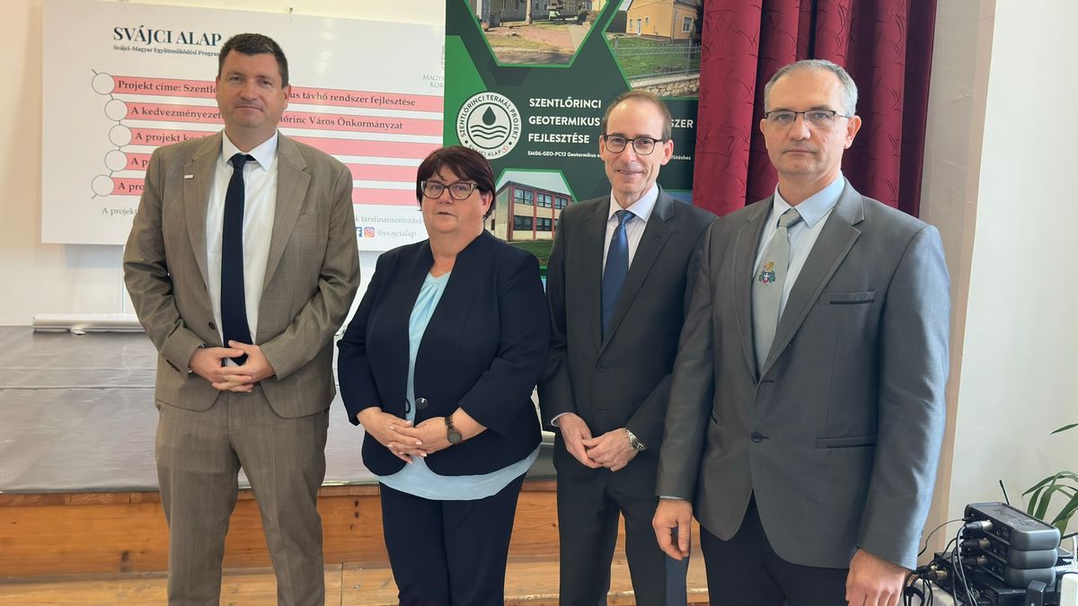 Szentlőrinc - távhőrendszer