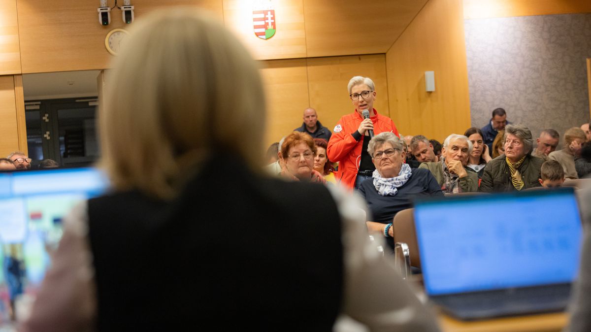 Botrányos szavakkal illette szavazóit Tatabánya polgármestere, Szücsné Posztovics Ilona Fotó: Hagymási Bence / Forrás: 24 óra