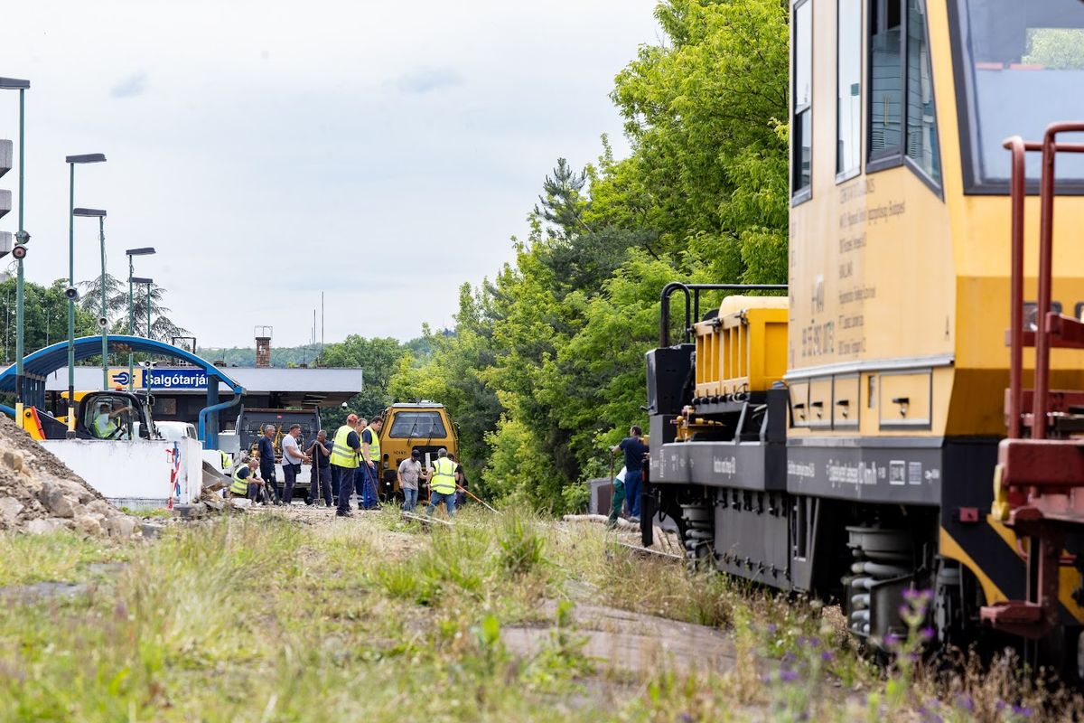 Tervek vannak, de a mozgástér szűkös – vasútfejlesztés Nógrádban Fotó: Vendel Lajos / Forrás: Nool.hu / Archív / Illusztráció