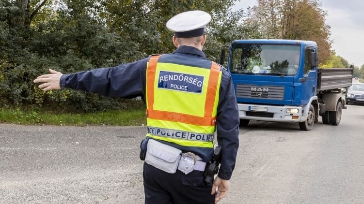 Fokozott ellenőrzést hajtott végre a rendőrség, egy hétig tartott a Roadpol akció. Fotó: police.hu