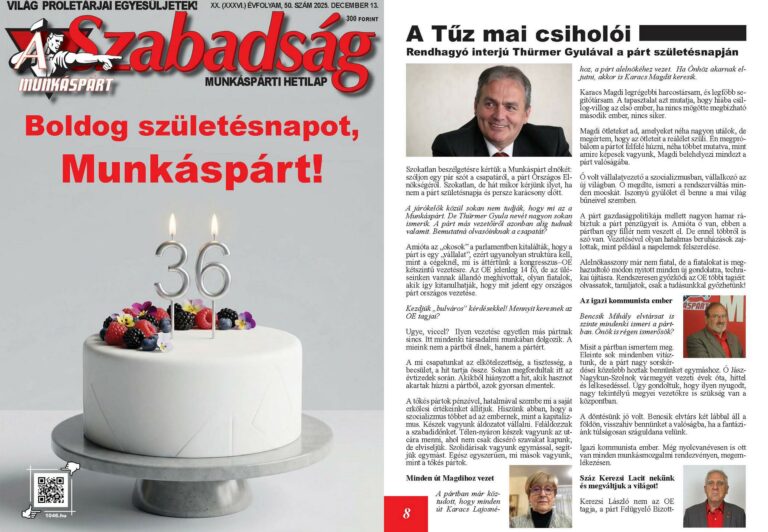 Boldog születésnapot, Munkáspárt!