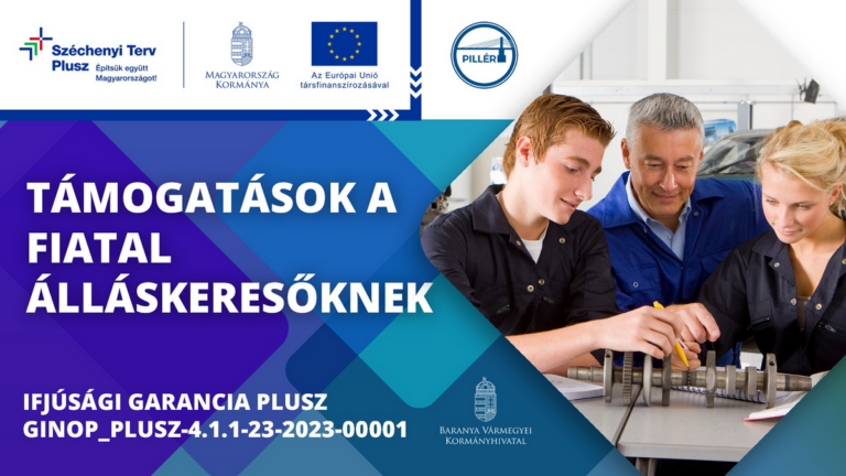 "Az Ifjúsági Garancia Plusz munkaerőpiaci program keretében elérhető, vissza nem térítendő támogatások köre a projekt indulása óta folyamatosan bővül..."